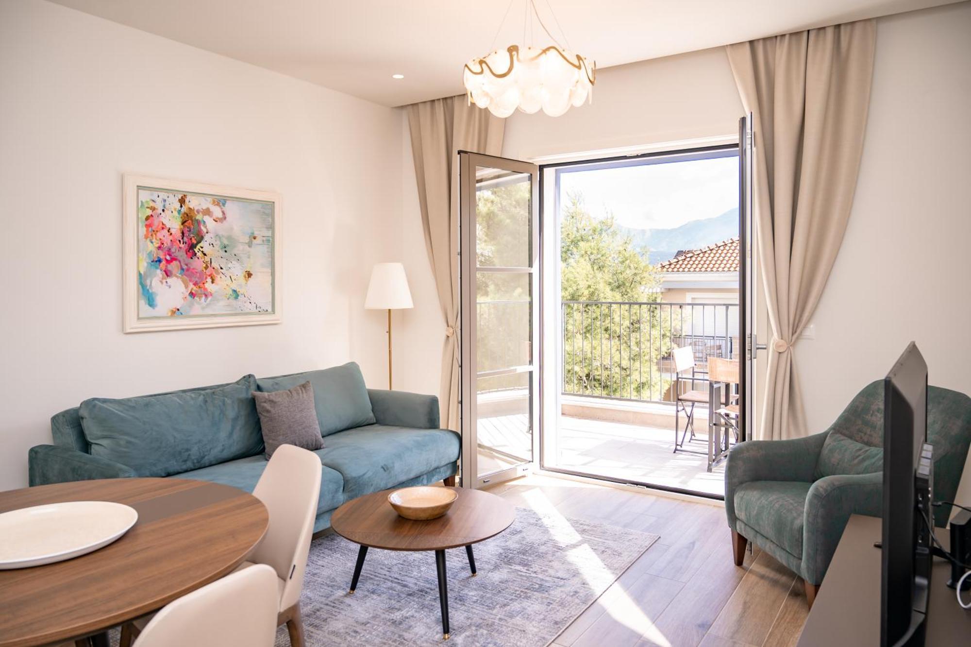 Lustica Bay Apartment ติวัต ภายนอก รูปภาพ